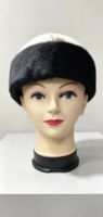 Chapeau de luxe en fourrure de phoque véritable et de vison, style bonnet oriental en fourrure pleine peau, vente en gros