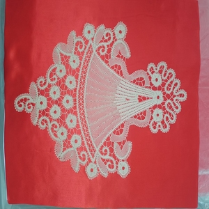 Encaje Cluny Retro Calado, Perfecto para Velos de Novia, Vestidos de Novia y Decoración Romántica para Bodas - Product Image 6