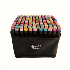 Juego de Rotuladores de Acuarela Mairun de EE. UU., Rotuladores de Dibujo de 80 Colores, Borrables, para Niños, con Bolsa de Nailon - Product Image 1