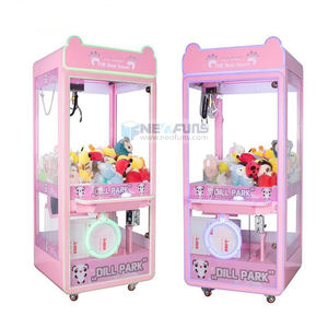 Neofuns Muntautomaat Kids Games Claw Machine Mini Pluche Speelgoed Klauw Machine Speelgoed Kraan Klauw Machine Bill Acceptor Kan Worden Geïnstalleerd - Product Image 1