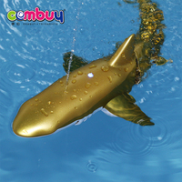 Jouets de simulation de poisson robot télécommandé, nageant, pulvérisant de l'eau, jouets électriques RC requin