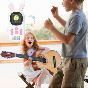 Mini Reproductor MP3 Deportivo de 32 GB con Diseño de Conejo, Compatible con Grabación y <span class=keywords><strong>Radio</strong></span> - Product Image 4