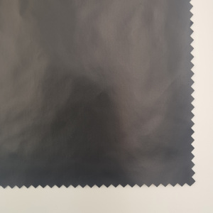 100% tissu pongé en polyester avec revêtement en PU noir ignifuge et coupe-vent 75d compte de fil pour les chaussures de vestes de garçon - Product Image 6