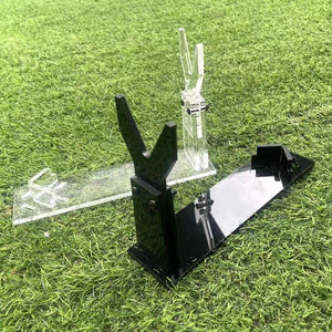 Venta al por mayor logotipo personalizado pistola de exhibición de acrílico pistola soporte de exhibición <span class=keywords><strong>revólver</strong></span> arma soporte de exhibición - Product Image 4