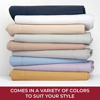 Parure de draps Queen 4 pièces gris, luxe hôtelier, ultra doux et respirant en microfibre - Drap-housse, drap plat, 2 taies d'oreiller