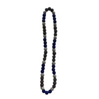 Collier de perles inspiré du baseball avec strass 10MM, bijoux pour les amateurs de baseball