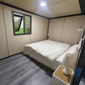 Casa Contenedor Prefabricada Expandible de 40 pies, Resistente al Viento, de Doble Ala, <span class=keywords><strong>3</strong></span> Dormitorios, Fácil de Construir, Ecológica y Resistente al Fuego - Product Image 5
