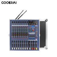 MIC-AX860 amplificateur de mélangeur de puissance professionnel à 8 voies mélangeur DJ professionnel 16 Types mélangeurs de cartes son Audio à effet numérique