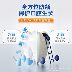 Lyisosan Anti-Caries <b>Toothpaste</b> 60g For Children Mild Non-Spicy Oral Care - Product Image 3