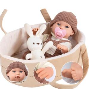 Vente en Gros de Berceau pour Nouveau-Né Accessoires Vêtements Tricotés Jouets Poupée Bébé Lapin - Product Image 1