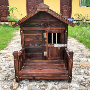 บ้านสุนัข SDD023คอกสุนัขพันธุ์ใหญ่กลางแจ้งขนาดใหญ่พร้อมหลังคา - Product Image 5