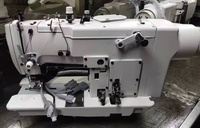 QS-781DS à entraînement direct à tête plate clé trou droit bouton oeillet holing machine à coudre industrielle