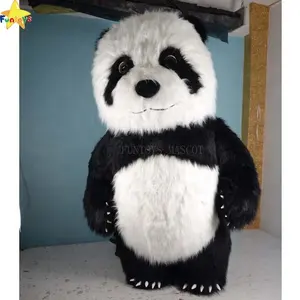 Costume de mascotte de panda gonflable Funtoys CE, ours polaire, fête