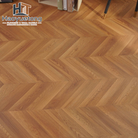 Plancher stratifié de haute qualité, classe 33, résistant à l'eau, motif parquet, résistant aux rayures, système de clic, noyau HDF de 12 mm