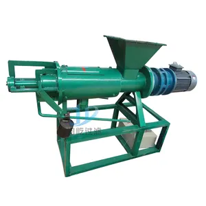 Cow Dung Manure Screw Press Dewatering Machine