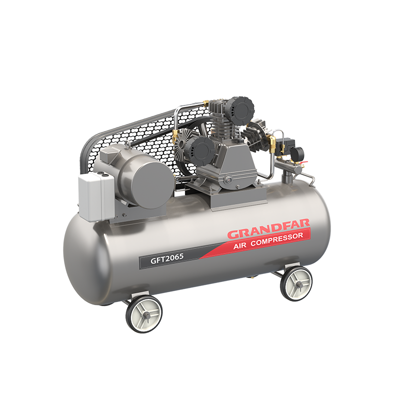 Grandfar GFT2065 серии 4HP ac мини-насос высокого давления с ременным приводом компрессора 100L-300L 3000W Промышленные воздушные компрессоры