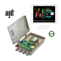 Enregistreur de données de température Enregistreur de température industriel 4-20mA Multi Channel Digital Solar Power GPRS capteur de sol enregistreur de données