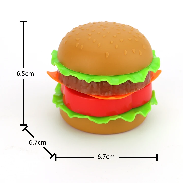 Hamburger gummy candy