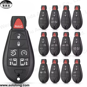 3 + 1 nút vỏ chìa khóa xe cho Chrysler 300 Dodge sạc Jeep lớn xe thông minh vỏ chìa khóa - Product Image 6