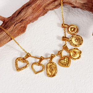 Belle <span class=keywords><strong>française</strong></span> élégante Cowboy botte chapeau or breloques cristaux clé collier pendentif en acier inoxydable bricolage breloques pour la <span class=keywords><strong>fabrication</strong></span> de bijoux - Product Image 4