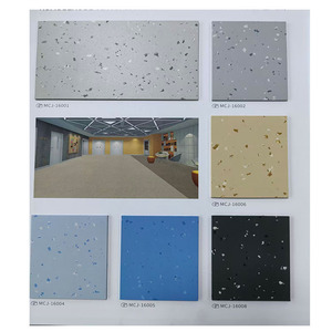 Rouleaux de revêtement de sol en vinyle PVC de qualité commerciale 1.8-3.0mm <span class=keywords><strong>Linoléum</strong></span> résilient homogène pour l'utilisation commerciale de l'école hospitalière - Product Image 2