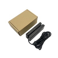 Lector de Tarjetas de Banda Magnética con Puerto Serie FUWEI MSR98S/MSR100, Material ABS, Protocolo ISO7811, Compatible con Conexión GPS, Windows 10