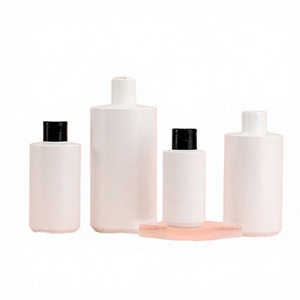 Envase de Plástico PET Cilíndrico al por Mayor con Tapa de Rosca, 100 ml, Vacío, Blanco, para Cosméticos, Champú, Loción, Tónico - Product Image 2