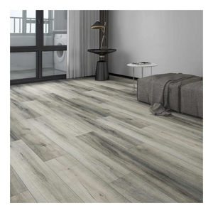 Revêtement de sol en vinyle SPC de luxe brillant, bord biseauté, noyau rigide, imperméable, système de clic Unilin, revêtement de sol SPC 5 mm, texture bois - Product Image 6