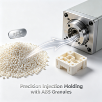 Granulés ABS, résine ABS, pastilles ABS, acrylonitrile butadiène styrène, matière première plastique pour le moulage par injection