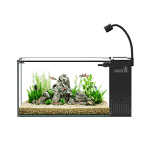 SunSun YX-300/YX-600 Glazen Bureauaquarium Compact Formaat Ingebouwde Verstelbare Zwanenhalslamp Milieuvriendelijk Kantoorbureau Decoratief - Product Image 1
