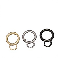 En gros : Porte-clés en forme de cœur, Anneau à ressort, Anneau ouvert, Anneau métallique en forme de 8, Boucle à ressort, Boucle de sac en alliage de zinc, Accessoires