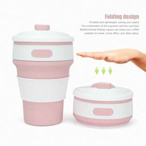 Food-Grade <b>Collapsible</b> Silicone, Leak-Proof Sports Design, Large Capacity Portable <b>Cup</b> - Product Image 3