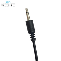 Sensor de temperatura Digital DS18B20 de alta precisión, enchufe de 3,5mm, carcasa cilíndrica de acero inoxidable 18b20