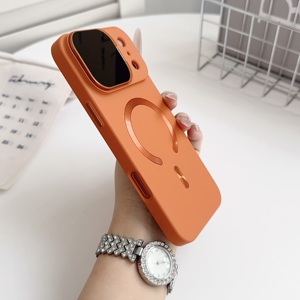 Fashionable PC Magnetic Case with Lens Protection Cover for iPhone 17 Pro Max <b>CD</b> Pattern Magnetic Ring Phone Case - Product Image 6