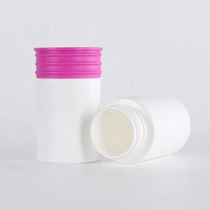 New Arrival 160ML White Round Straight HDPE <b>Bottle</b> Health Care Supplement Nutrition Powder <b>Bottle</b> With Lids - Product Image 5