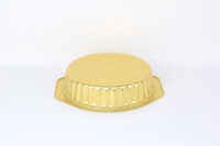 Barquettes en aluminium extra épaisses de qualité alimentaire avec couvercle en plastique, 120 microns, sans déformation, résistantes au four pour la cuisson et la rôtissage
