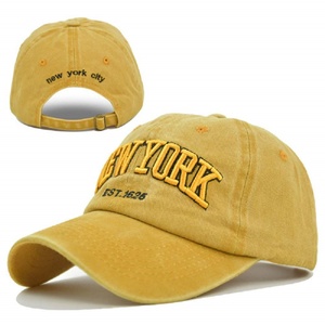Custom 3D Embroidery Sporty <b>Baseball</b> <b>Caps</b> for Men Women Vintage Adjustable <b>Cap</b> Full Cotton Common Fabric Outdoor Use - Product Image 1