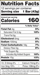 Barres protéinées énergétiques pour la gym OEM/ODM, riches en protéines, collations nutritives, faibles en sucre, sans gluten, saveur chocolat, en boîte pour adultes - Product Image 4
