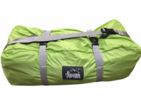 Traveller Custom ized Logo Camping Wasserdichte Hängematte Dreieck Baum Flach boden Bett Hängematten Grünes Zelt