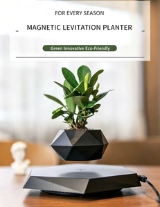 Maceta <span class=keywords><strong>de</strong></span> Levitación Magnética HCNT, Ecológica, <span class=keywords><strong>de</strong></span> Plástico, <span class=keywords><strong>con</strong></span> Carga USB, Recubierta <span class=keywords><strong>de</strong></span> Epoxi, Decoración para el Hogar, Macetas para Plantas y Flores - Product Image 4