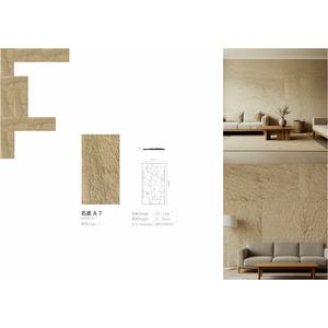 Pannello Murale in Pietra PU Impermeabile 3D Pietra Culturale Finta Roccia Rivestimento Esterno Pannello in Pietra Artificiale per Esterni - Product Image 6