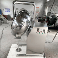 Machine de tournage de sucre de lait de chocolat de revêtement d'acier inoxydable de Offre Spéciale de BYC-800