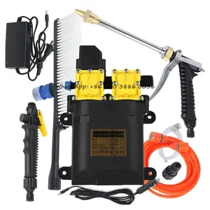 Haute <span class=keywords><strong>puissance</strong></span> 12v pompe à eau haute pression Jet de pulvérisation Machine à laver Portable électrique mousse voiture outils de nettoyage équipement - Product Image 1