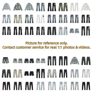 <span class=keywords><strong>Jean</strong></span> pour homme en denim de haute qualité, nouvelle collection de marque de créateur, coloris bleu, noir, violet, style streetwear, coupe skinny, slim, évasée, déchirée, délavée - Product Image 4