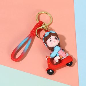 Wholesale Light Cartoon <b>Anime</b> PVC <b>Keychain</b> Popular <b>Anime</b> Characters Design 3D Eco-Friendly High Quality - Product Image 4