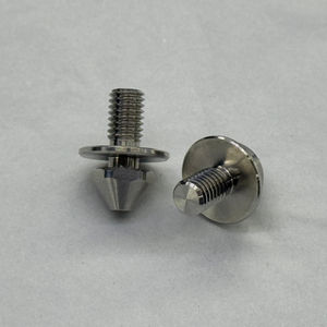 บริการงานกลึง CNC สกรูหัวร่มสีธรรมชาติ สกรูหัวหกเหลี่ยมแบบหรูหรา ชิ้นส่วนโลหะ CNC ชิ้นส่วนกลึง CNC - Product Image 2