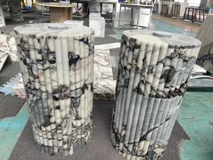 Lavabo de Mármol Arabescato Personalizado 2024 para Uso Hotelero, Diseño Moderno, Mármol Natural, Grosor de 20/30 mm, Garantía de por Vida, MOQ - Product Image 6