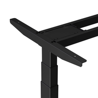 Gran oferta, patas de mesa elevadora, motor dual de pie, marco de escritorio de altura ajustable eléctrico de súper alta velocidad