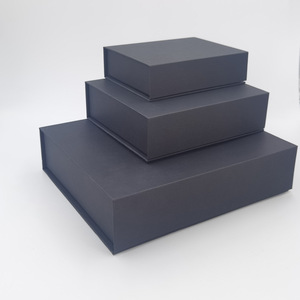 Muestra gratis de lujo personalizado Flip Flap caja rígida bajo Moq punto al por mayor caja en forma magnética joyería embalaje caja de <span class=keywords><strong>regalo</strong></span> - Product Image 3