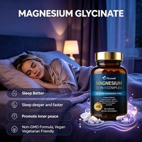 OEM 12 en 1 Capsules de complexe de magnésium 12 types de magnésium actifs Soutiennent le métabolisme énergétique, le système nerveux, la relaxation musculaire